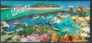 VANUATU SGMS909 2003 SNORKELING  MNH