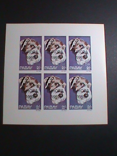 ​PABAY-1969-EUROPA-EMERGENCY STRIKE POST IMPERF  MNH- SHEET VF