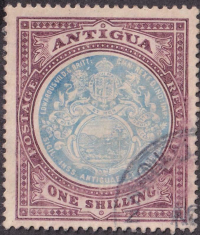 Antigua 1908-1920 SC 37 Used 