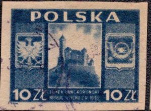 Poland 395 1946 Used