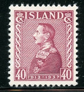 Iceland # 201, Mint Hinge Remain. CV $ 2.50
