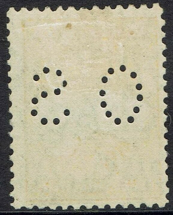 AUSTRALIA 1929 KANGAROO OS 5/- SMALL MULTI WMK 