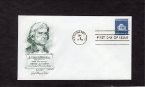 1510 Jefferson Memorial, FDC, Artmaster