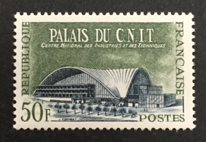 France 1959 #923, C.N.I.T. Building, MNH.