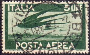 Italy C109 - Used - 5L Swallows (1945)