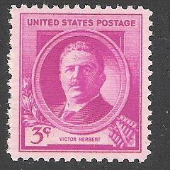 US Cat # 881, Herbert, MNH