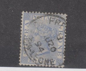 Sierra Leone QV 1883 2 1/2d SG26 Fine Used CDS JK2611