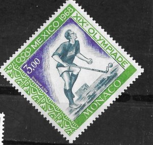 Monaco # C74  Olympics, 3fr. airmail    (1)  Mint NH