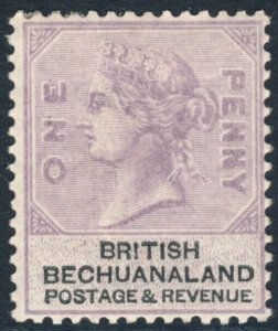 BECHUANALAND 1887 SC-11 F MLH FRESH AND CHOICE! scv $29.00  *Bay Stamps*