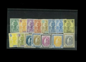 Malta SC# 99-113 MH. Cat.193.25. Better item.