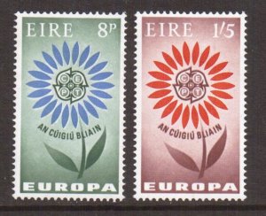 Ireland   #196-197  MNH  1964  Europa  daisy