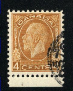 Canada #198   used   VF  PD