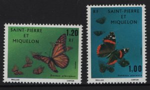 ST. PIERRE MIQUELON   439-440  MNH SET