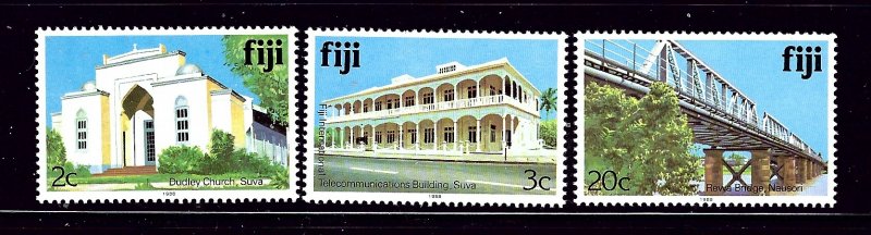 Fiji 410h; 411h; 418h MNH issues inscribed 1988