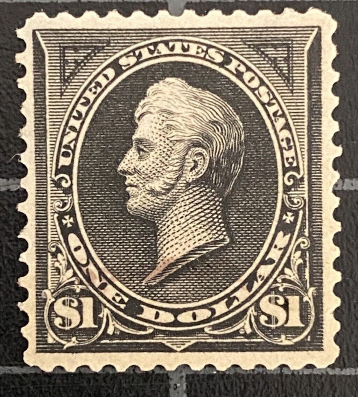 US Stamps - SC# 276 - Type 1 - MNG - Sm. Banknote - Premium - DLWM- SCV - $200