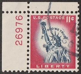 1044A,used plate # 26976
