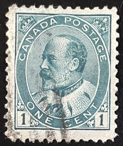 Canada #89 F/VF Used 1c King Edward VII 1903 [B17.5.1]