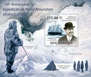 Mozambique 2011 MNH - Roald Amundsen Expedition. Michel: 4498,  Scott: 2241