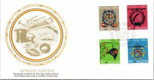 Switzerland 1980 FDC - Artisan's Insignias - Bern - J8777