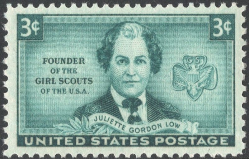 SC#974 3¢ Juliette Gordon Low Single (1948) MNH