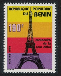 Benin Centenary of Eiffel Tower 1989 MNH SG#1111