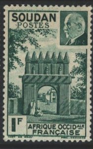 French Sudan Sc#118 MNH