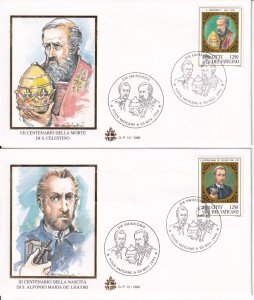 1996 - VATICAN - Scott #1020-1021 - FDC