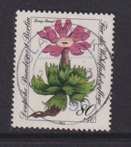 Germany  Berlin   #9NB206  used  1983  endangered flowers 80pf