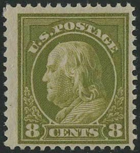 MALACK 414 VF OG LH, nice looking, Fresh! b1887