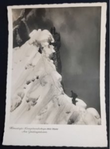 Himalaya Kangchenjunga Expedition old real photo PC 1930s. Nepal