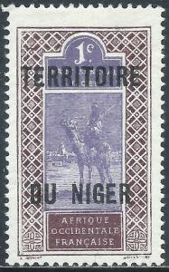 Niger, Sc #1, 1c MH