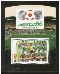 VINCENT SHEET WORLD CUP MEXICO SOCCER FOOTBALL