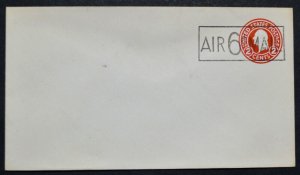 1945 US Sc. #UC8 die 1 air mail envelope, surcharged, mint, very good shape