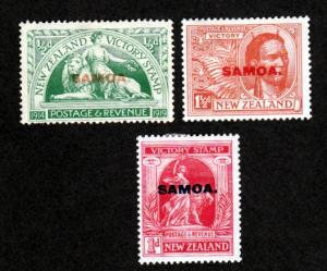 Samoa # 136-138 Mint!