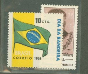 Brazil #1106-1107  Multiple