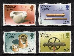 TRISTAN DA CUNHA 1989 Nautical Museum Exhibits; Scott 468-71, SG 482-85; MNH