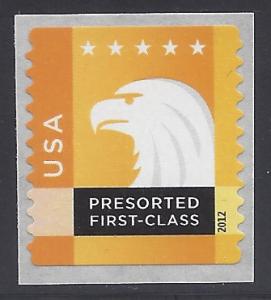 #4589 25c Spectrum Eagle Coil Single 2015 Mint NH