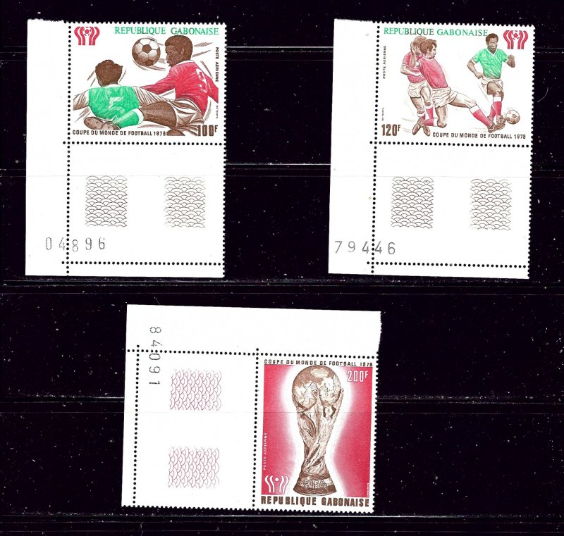 Gabon C207-09 MNH 1978 World Cup Soccer