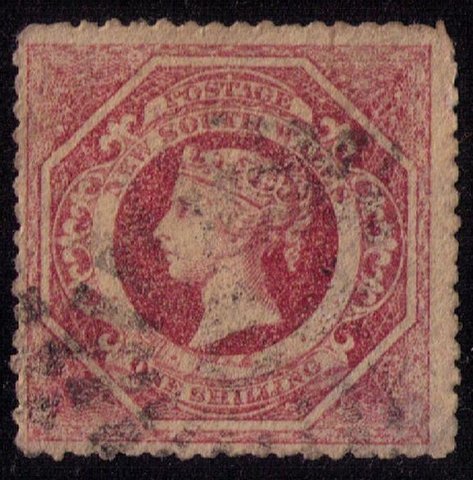 New South Wales Sc #42 Used Rose F-VF