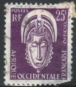 French West Africa Scott No. O6