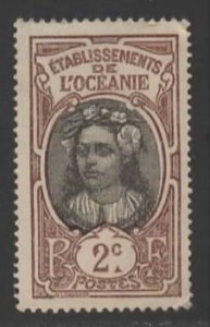 French Polynesia Sc # 22 mint never hinged (BBC)