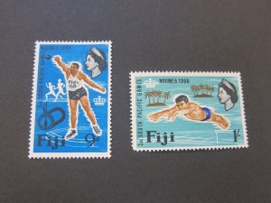 Fiji 1966 Sc 227-8 MH