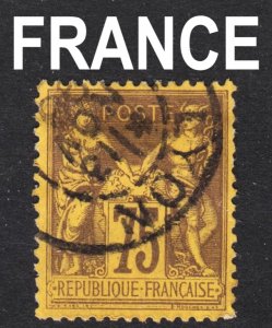 France Scott 102  F to VF used.