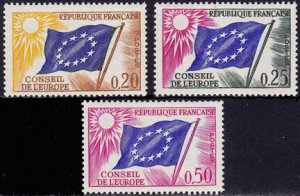 Scott #1o7-9 Flag MNH