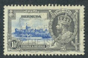 BERMUDA SC# 101 F-VF U 1935