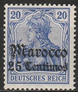 Germany Offices In Morocco #36 MNH CV $7.50 (A17674)