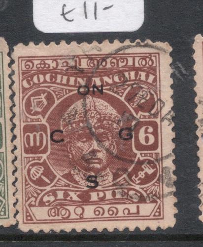 India Cochin SG O55 VFU (5dll)