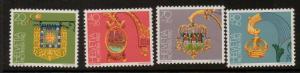 SWITZERLAND SG1030/3 1982 INN SIGNS MNH