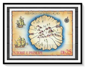 St Thomas #540 History Of Navigation S/S MNH