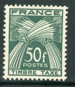 France 1950 Postage Due 50 Franc SG D995 MNH P234 ⭐⭐⭐
